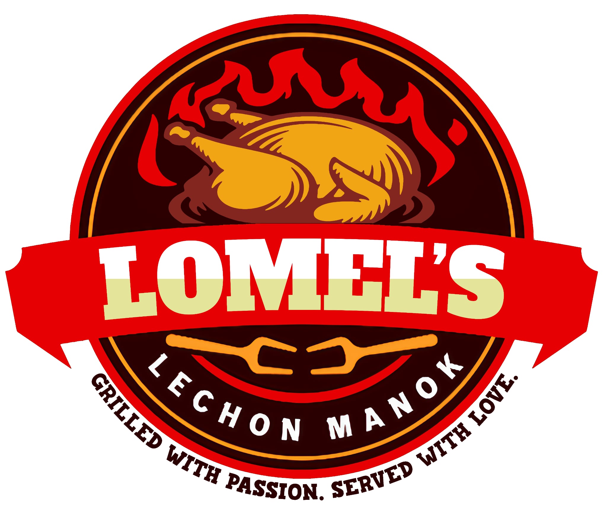 LOMEL'S LECHON MANOK Logo